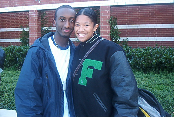 A. Louise in her Letterman's Jacket at age 17.