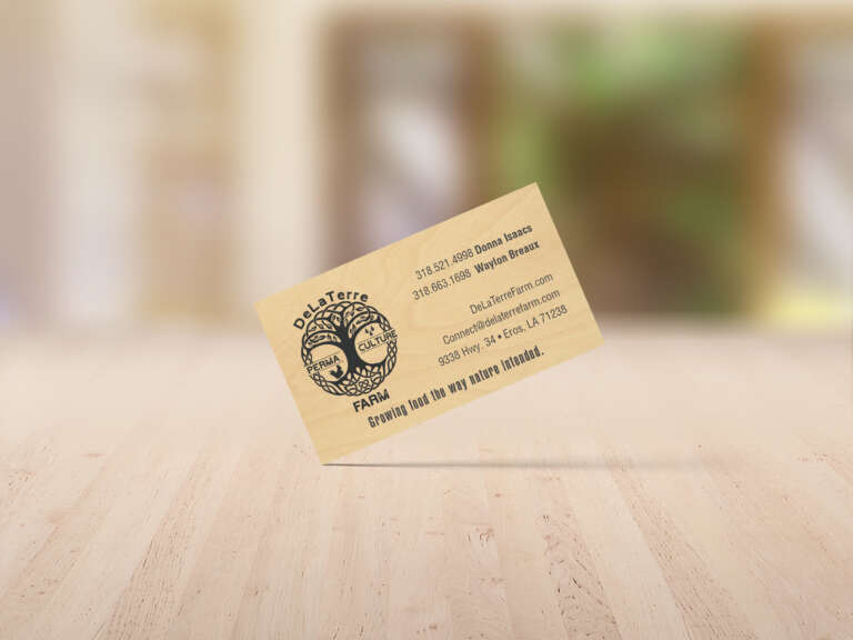 business card mockup